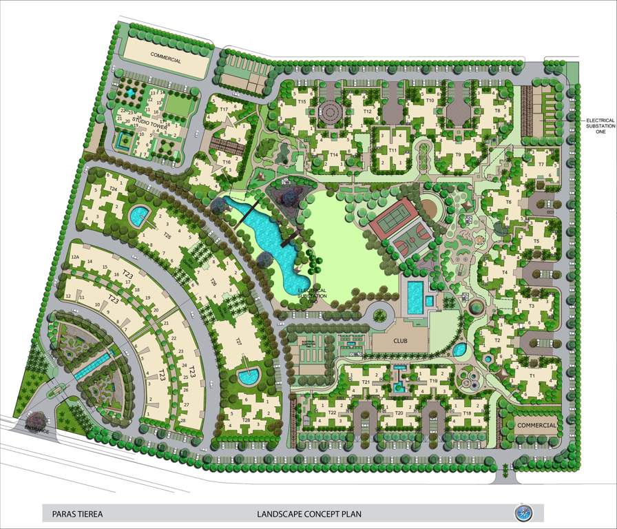  tierea Images for Master Plan of Paras Tierea