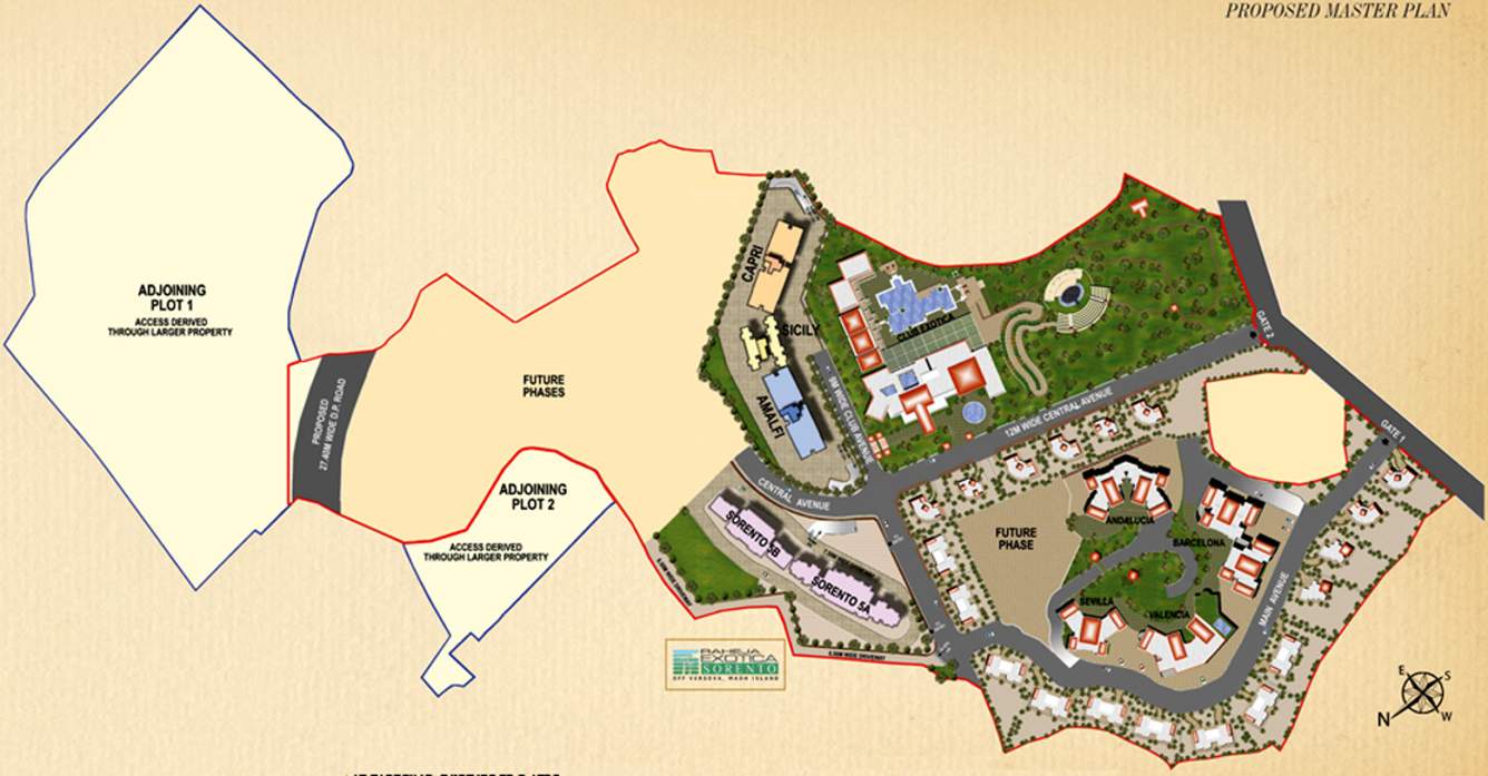  exotica Images for Layout Plan of Raheja Exotica