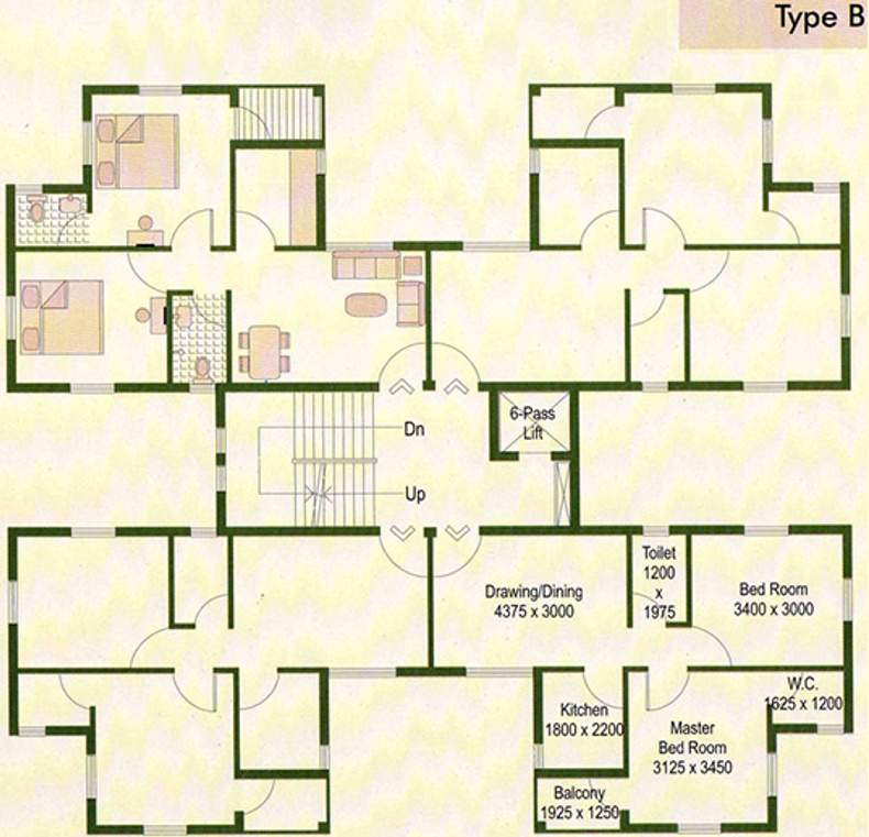  animikha Images for Cluster Plan of Bengal Peerless Housing Animikha