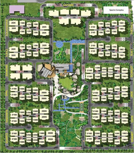 Images for Layout Plan of Cybercity Rainbow Vistas Rock Gardens
