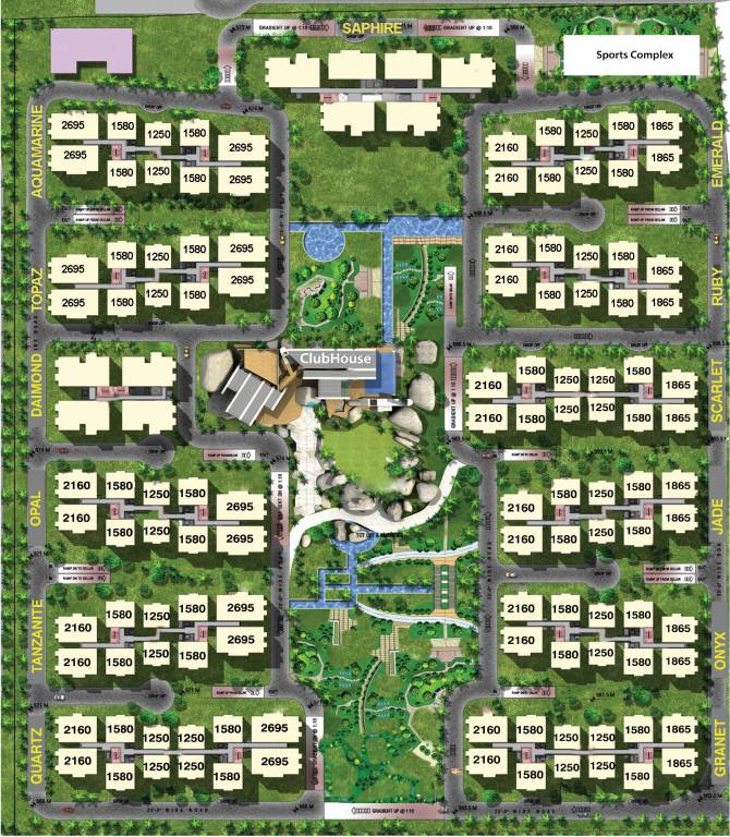 Images for Layout Plan of Cybercity Rainbow Vistas Rock Gardens