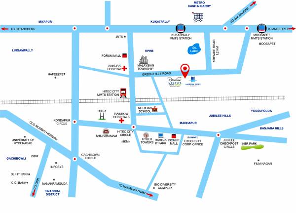 Images for Location Plan of Cybercity Rainbow Vistas Rock Gardens