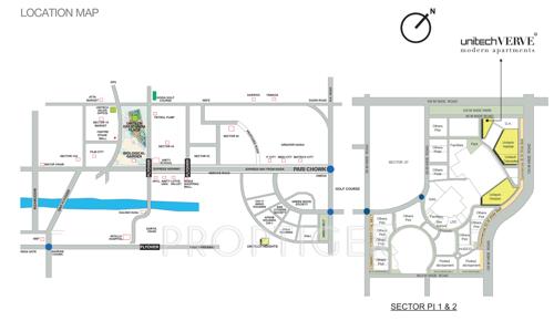 Images for Location Plan of Unitech Verve verve Images for Location Plan of Unitech Verve