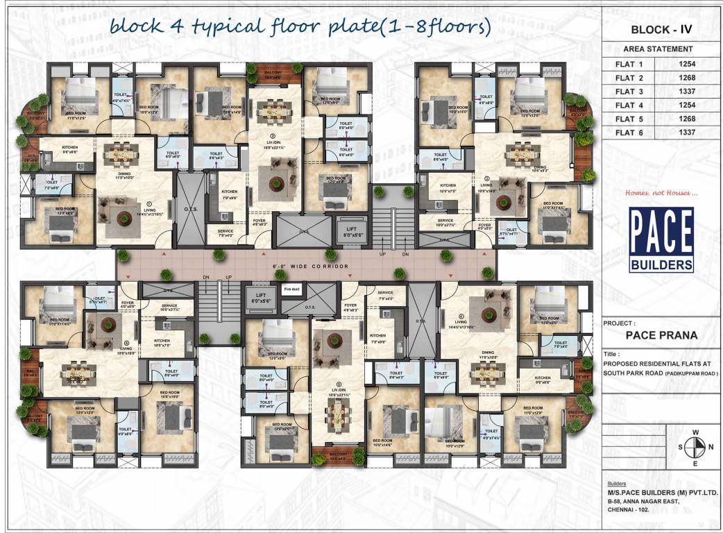  prana Block 1 Cluster Plan