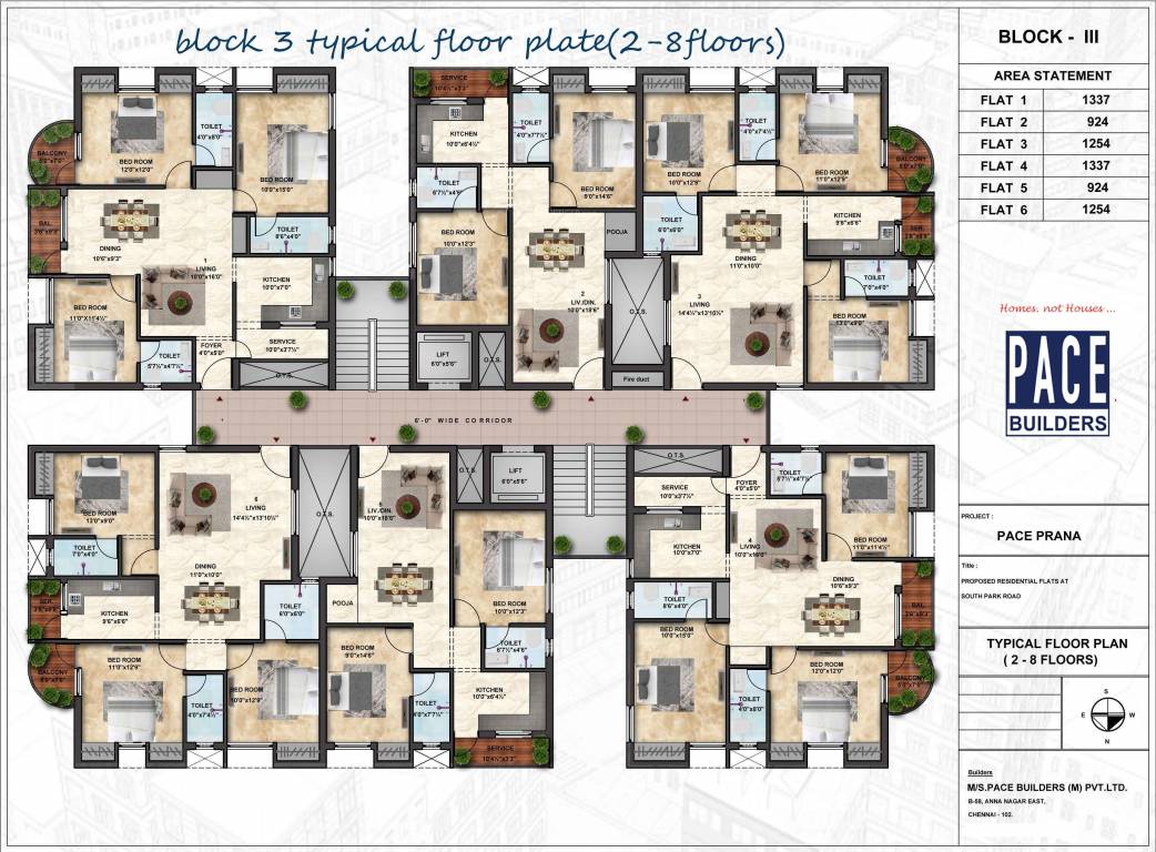  prana Block 3 Cluster Plan