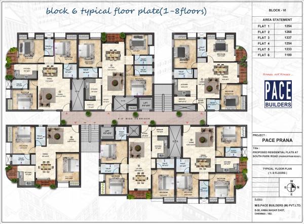  prana Block 6 Cluster Plan