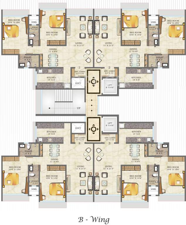  royal court Images for Cluster Plan of Paranjape Royal Court