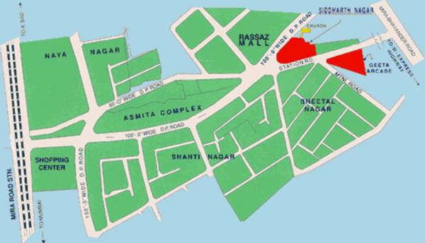 goldstar-group siddharth-nagar Location Plan