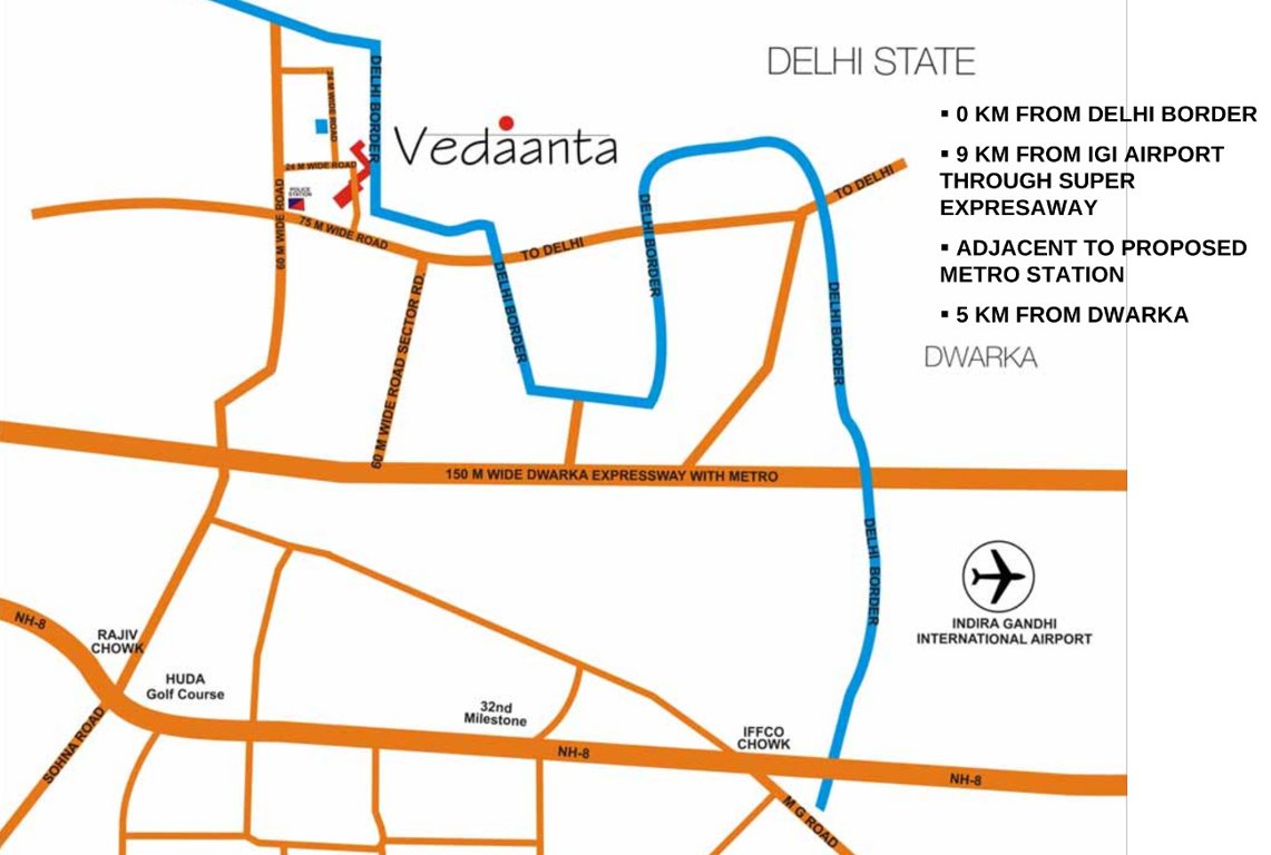 Images for Location Plan of Raheja Vedaanta