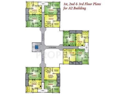  solus Block A2 Typical Cluster Plan