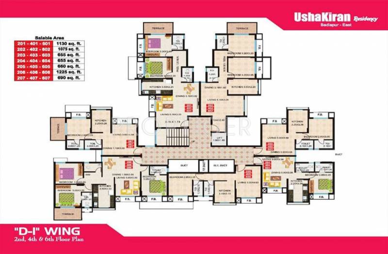 Images for Cluster Plan of Stalwart UshaKiran Residency