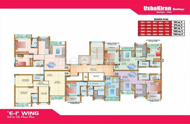 Images for Cluster Plan of Stalwart UshaKiran Residency