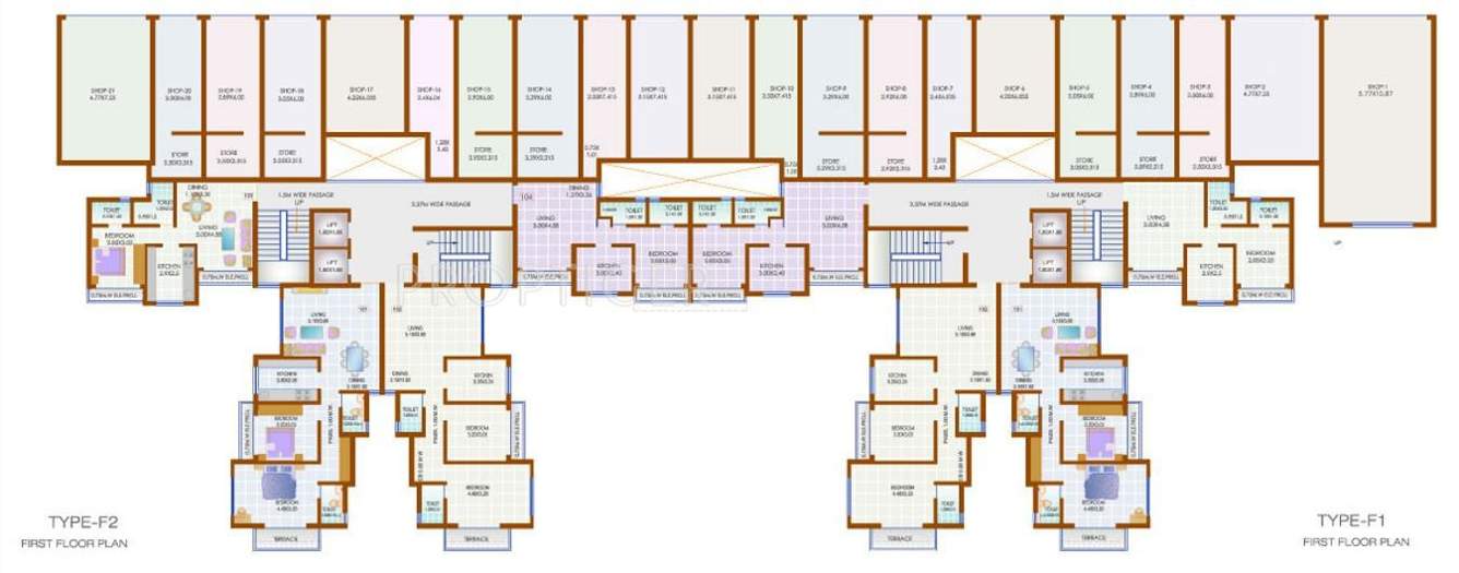 Images for Cluster Plan of Stalwart UshaKiran Residency