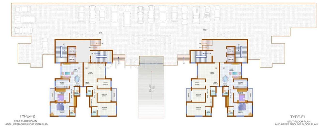 Images for Cluster Plan of Stalwart UshaKiran Residency