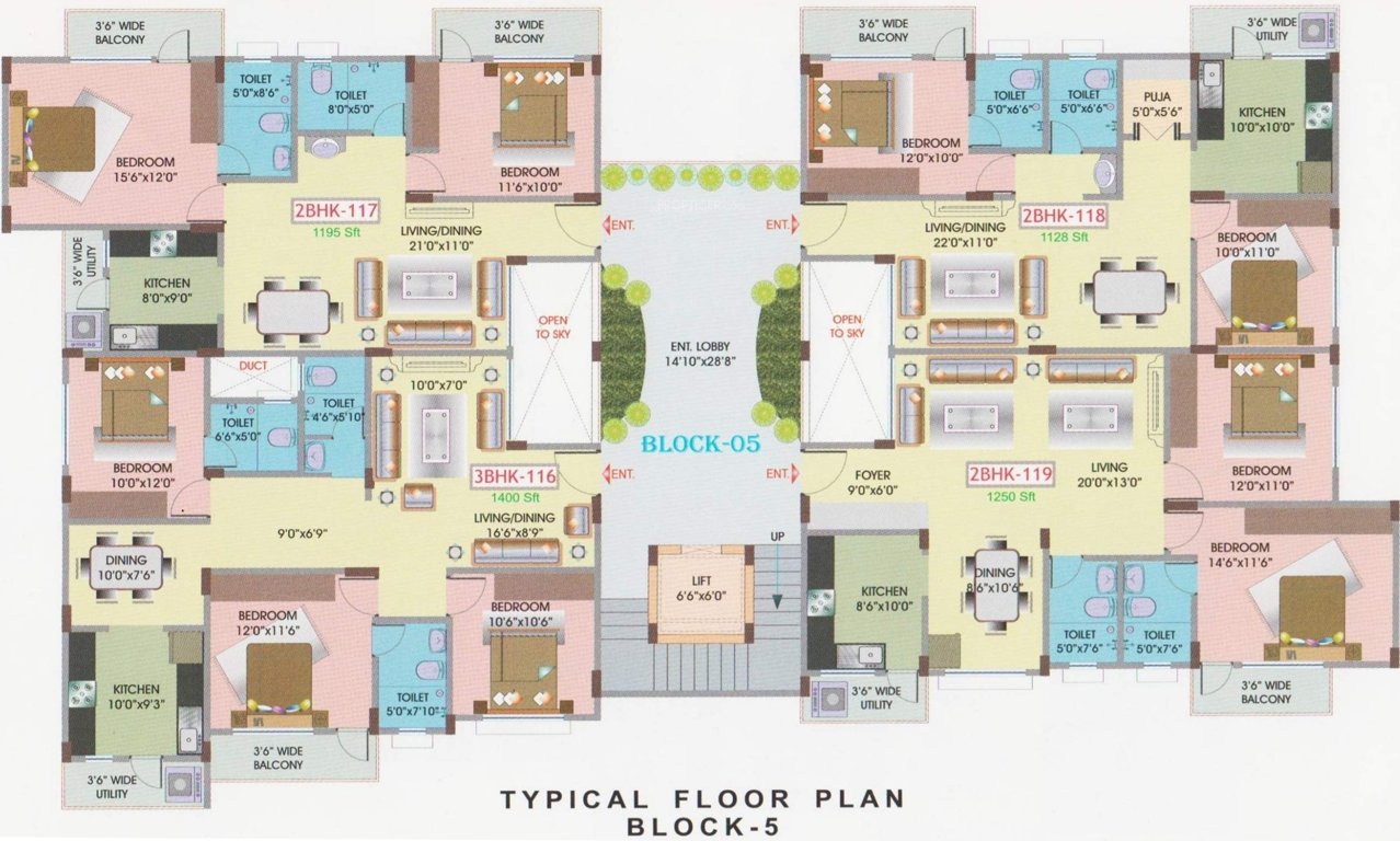 Images for Cluster Plan of Upkar Oakland