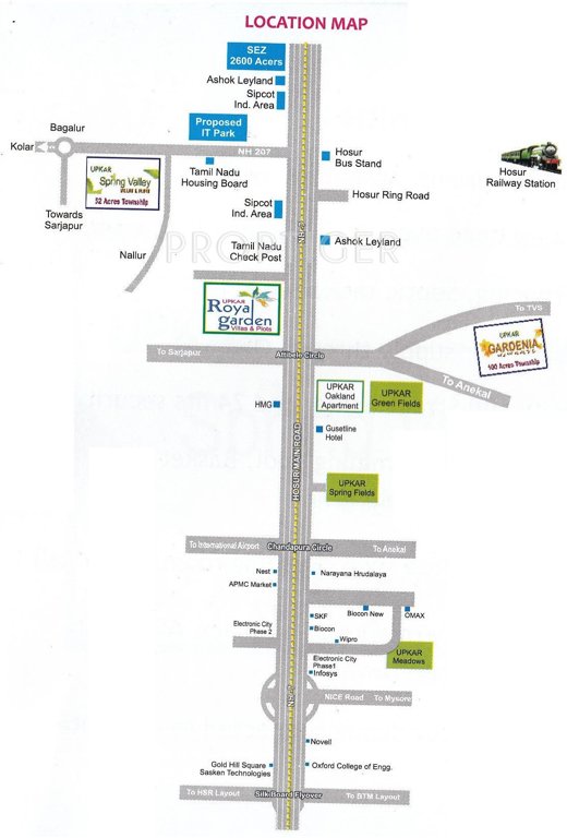 Images for Location Plan of Upkar Oakland