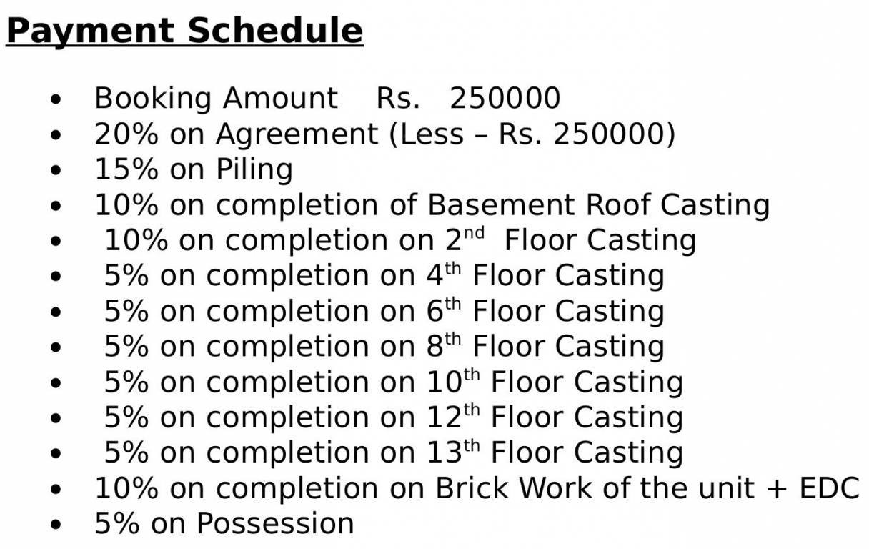 Images for Payment Plan of Purti Flowers Payment Plan