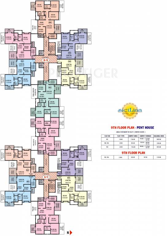 Images for Cluster Plan of Raviraj Realty Siciliaa