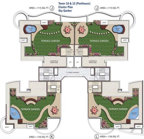 Images for Cluster Plan of Sethi Group Park Sapphire Images for Cluster Plan of Sethi Group Park Sapphire