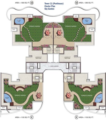 Images for Cluster Plan of Sethi Group Park Sapphire Images for Cluster Plan of Sethi Group Park Sapphire