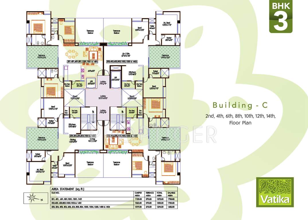 Images for Cluster Plan of Bhujbal Vatika Homes