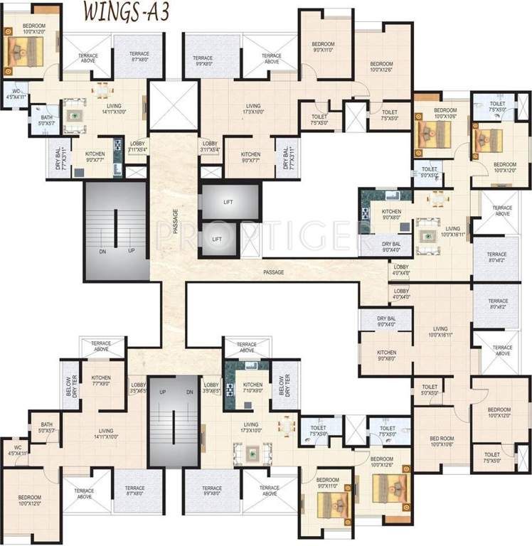 aum sanskruti housing casa imperia ph 2 Images for Cluster Plan of Sanskruti Casa Imperia 2