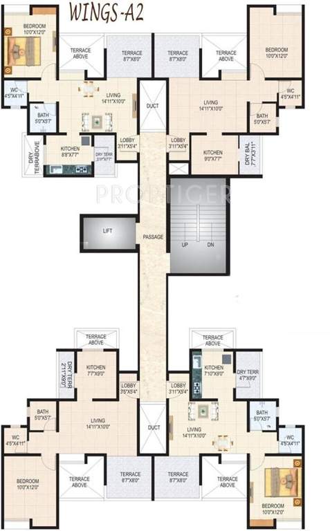 aum sanskruti housing casa imperia ph 2 Images for Cluster Plan of Sanskruti Casa Imperia 2