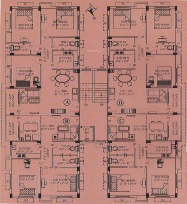  heights Images for Cluster Plan of Eastern Heights