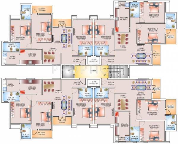 Images for Cluster Plan of Dugar Homes Sky City