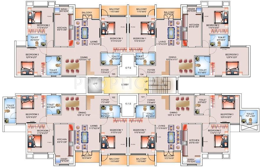 Images for Cluster Plan of Dugar Homes Sky City