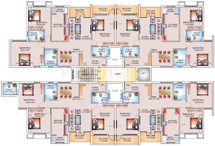 Images for Cluster Plan of Dugar Homes Sky City