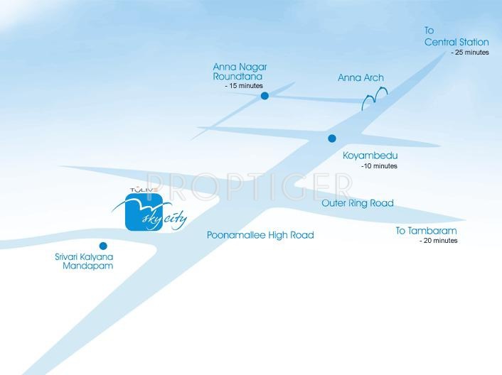 Images for Location Plan of Dugar Homes Sky City