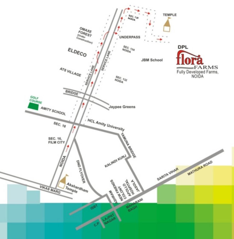 flora farms Location Plan