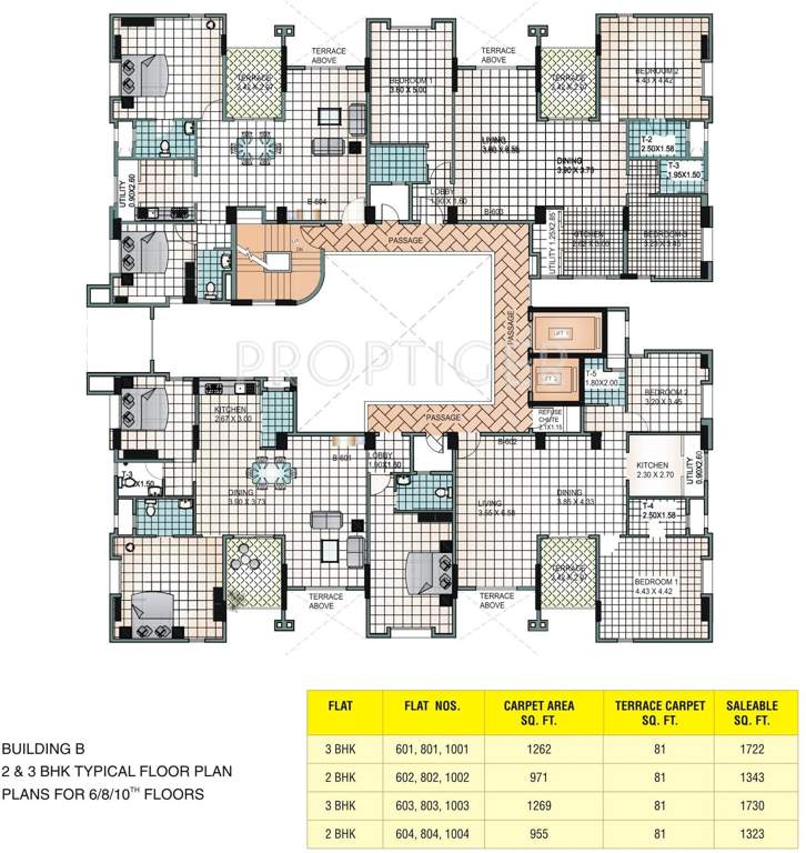  twin nest Block A Cluster Plan