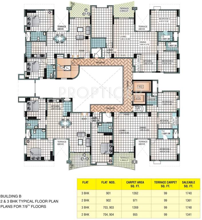 twin nest Block A Cluster Plan