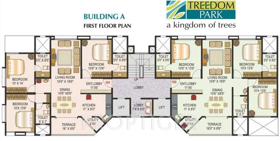Images for Cluster Plan of Mittal Treedom Park