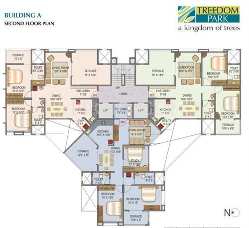 Images for Cluster Plan of Mittal Treedom Park Images for Cluster Plan of Mittal Treedom Park