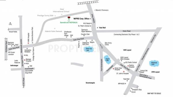  hoysala Location Plan