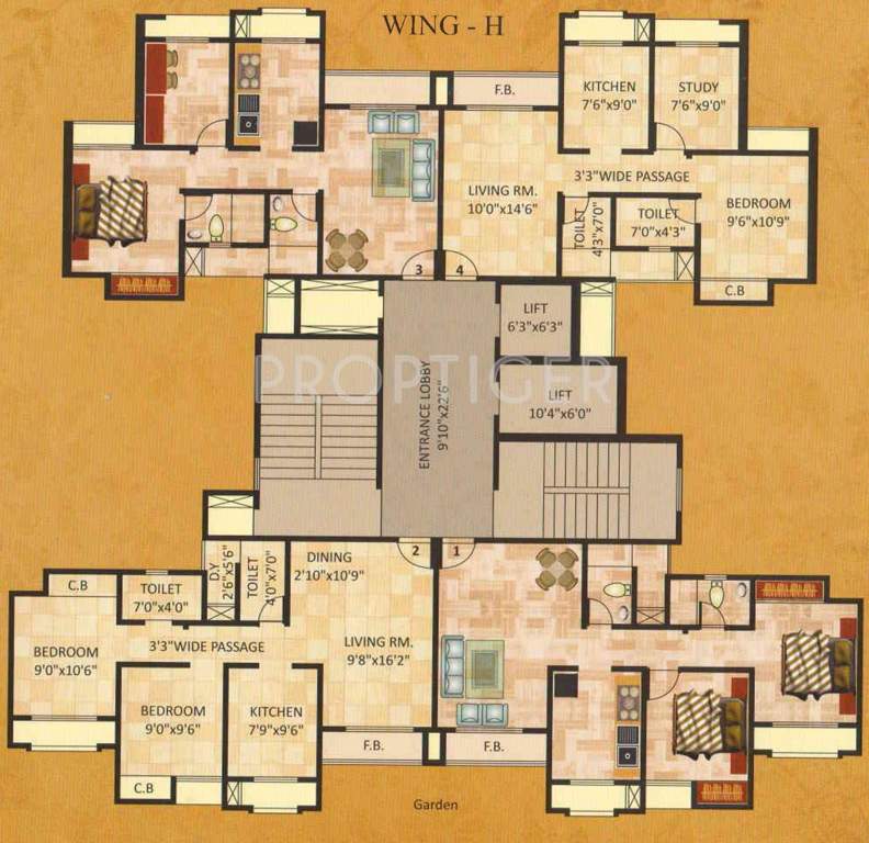 Images for Cluster Plan of Madhav Palacia