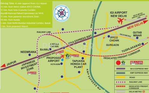  gulmohar-woods Images for Location Plan of Falcon Gulmohar Woods