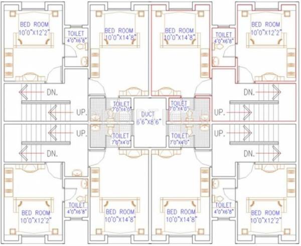 Images for Cluster Plan of A P Bhandari Akshay Villas
