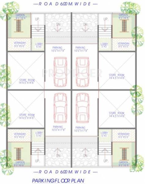 Images for Cluster Plan of A P Bhandari Akshay Villas
