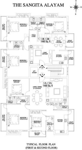 Images for Cluster Plan of India The Sangita Alayam