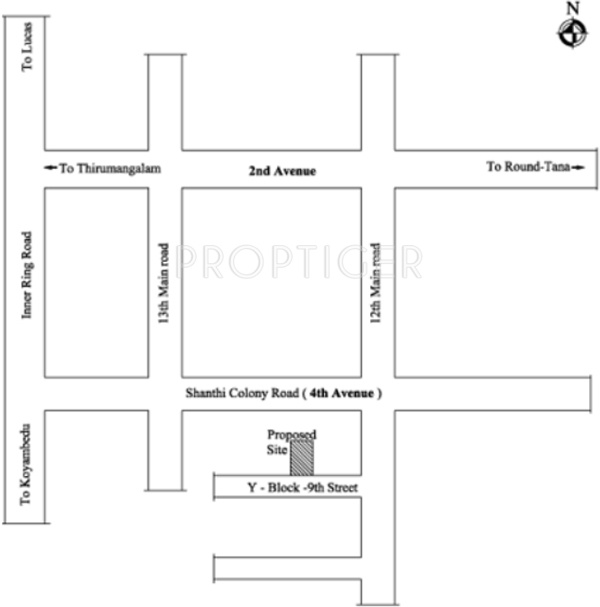 Images for Location Plan of India The Sangita Alayam