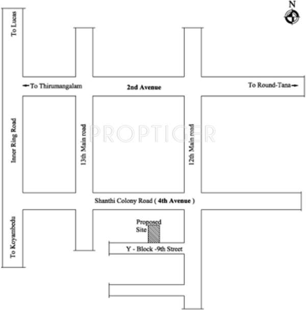 Images for Location Plan of India The Sangita Alayam
