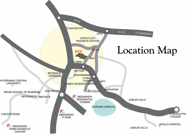 Images for Location Plan of Meenakshi Group Sky Lounge