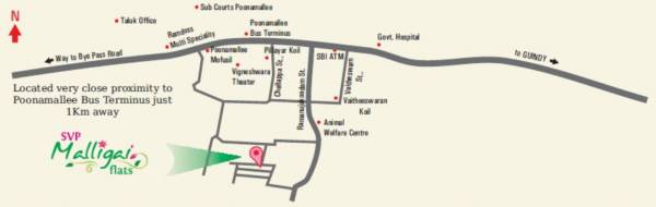 Location Plan sree-venkateshwara malligai-flats Location Plan