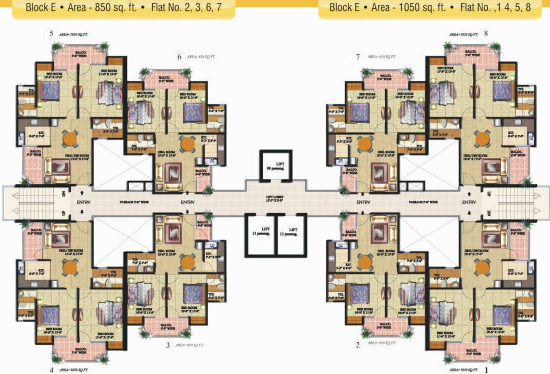 Images for Cluster Plan of Supertech Livingston