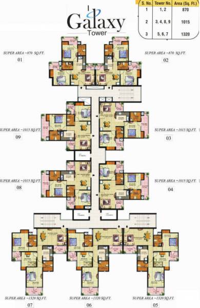 Images for Cluster Plan of Supertech Livingston