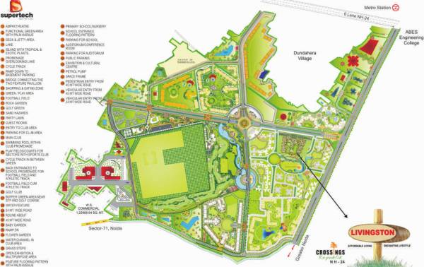Images for Master Plan of Supertech Livingston